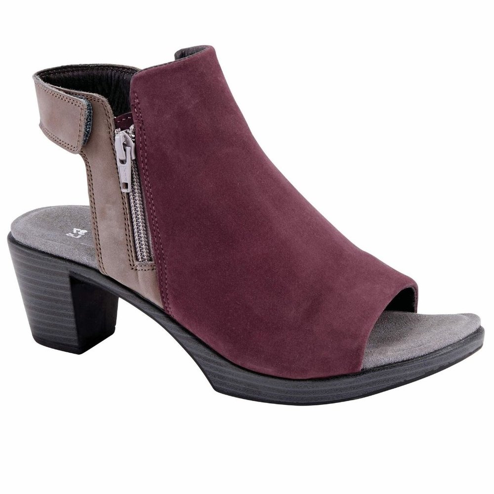 BNIB Violet Nubuck/Shiitake Nubuck Naot Favorite 8M 39